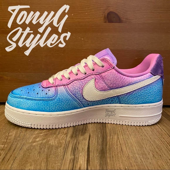 🥶NEW🥶 CUSTOM NIKE AIR FORCE 1 LOW “ICE BREAKER” - Picture 5 of 12
